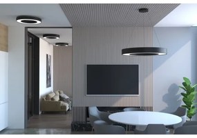 Immax NEO 07209L-LED Dimmelhető lámpa PASTEL LED/53W/230V 60cm fekete Tuya + távirányító