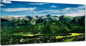 Vászonkép 60x30 Tájkép Tátra Lengyel hegyek