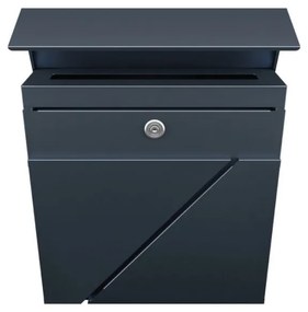 Modern, postaláda Időjárásálló, kültéri antracit