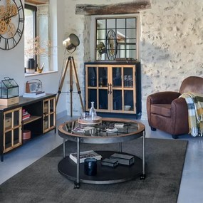 Atmosphera - Állólámpa EBOR 1xE27/25W/230V fenyő/réz