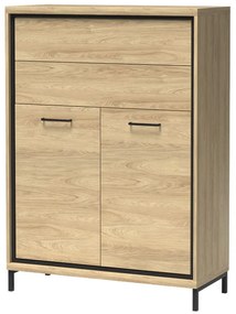 Komód Milley 06 (LED világítással) (hikora). 1057878