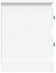 fehér szerelt fa TV-szekrény 102 x 35,5 x 47,5 cm
