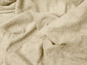 Frottír lepedő MOLTON cappuccino 180 x 200 cm