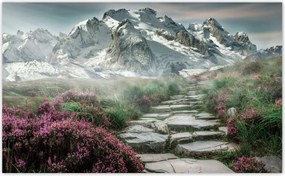 Fotótapéták 416x254 Hegyi kilátás Tájkép Köd