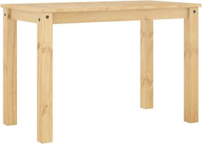 vidaXL Panama tömör fenyőfa ebédlőasztal 112 x 60 x 75 cm