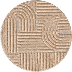Világos rózsaszín kerek szőnyeg ø 160 cm Art 1121 – Ayyildiz Carpets