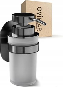 Üvegből És Rozsdamentes Acélból Készült Szappanadagoló Fúrás Nélkül Ovimar Veotind