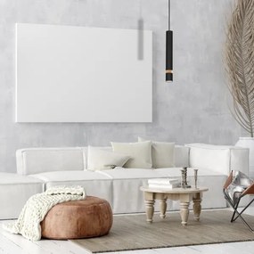 Csillár zsinóron JOKER BLACK WOOD 1xGU10/8W/230V