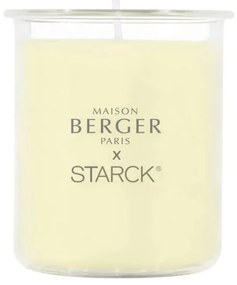Starck gyertyatartó + gyertya Peau d'Ailleurs/hosszan tartó arc 120g zöld - Maison Berger Paris