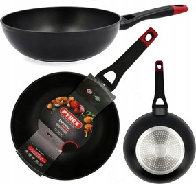 Optima+ tapadásmentes mély Wok serpenyő 28 cm Pyrex indukciós gáz