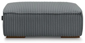 Sötétszürke kordbársony lábtartó Chelsea – Bobochic Paris