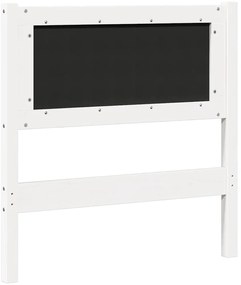 Fejtámla Egyéb Fehér 80 cm Tömör fenyőfa