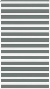 vidaXL zebrafüggönnyel sötét szürke szövetszélesség 115,9cm poliészter