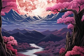 Poszter 30x20cm RĂłzsaszĂn Ălmok Földje