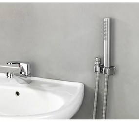 WENKO 81340100 - DUO zuhany 170x2,7 cm fényes króm/ezüst/szürke