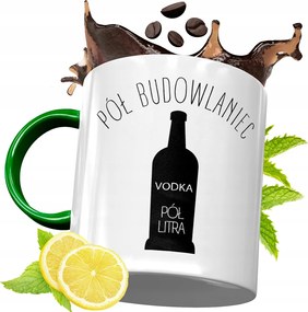 Zöld Bögre Építőknek Születésnapra Ajándék fényképes nyomtatással