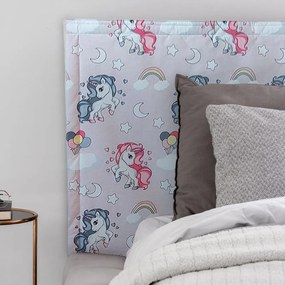 Falvédő gyerekszobába - unikornis mintás