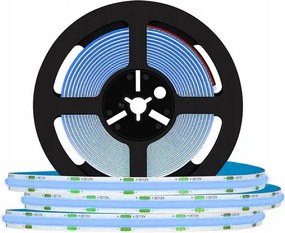 Cob Led szalag Kék Neon 12V 5m Homogén Kék Szín 60W IP20