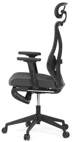 Szürke Hálós Irodai Szék, Szinkron Mechanikával. KA-S257 GREY