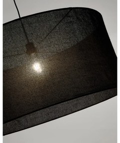 Fekete lámpabúra ø 80 cm Mariela – Kave Home