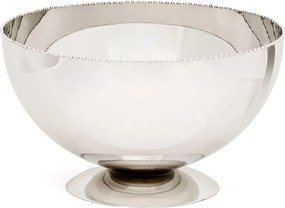 Ezüstszínű rozsdamentes acél tál ø 25,5 cm Nirela – Kave Home