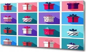 Fotó kép edzett üveg Ajándékok 100x70