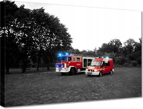 Vászonkép 30x20 Tűzoltóság