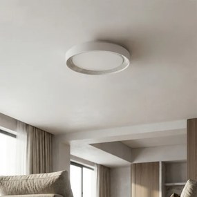 Brilagi - dimmelhető LED mennyezeti lámpa WALDO LED/48W/230V Ø 40 cm fehér/ezüst + távirányító