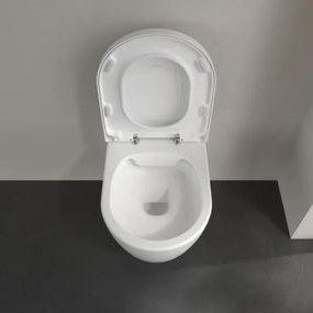 Villeroy & Boch 5656HR01 - Fali WC SoftClose ülőkével AVENTO kerámia/alpesi fehér