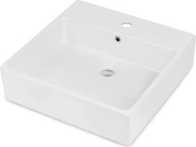 Temisto white Mosdókagyló kerámia pultra 50x50 cm (CDT_6U5S) /po/