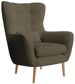Fotel lábtartóval Veneza VZ2  (oliva + bükk). 1099399