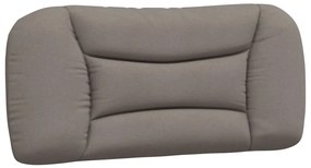 tópszínű szövet fejtámla párna 90 cm
