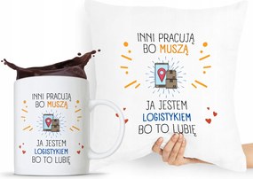 Logisztikai Szett Párna Bögre Ajándék fényképes nyomtatással