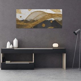 Kép - Arany toll (120x50 cm)