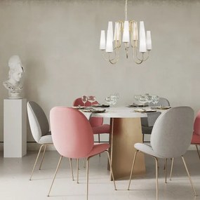 Zuma Line 1129 - Csillár láncon MAGNUM 10xE14/40W/230V arany