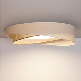 BRILAGI- dimmelhető LED lámpa VELVET TWIST LED/36W/230V CCT átm. 65 cm WT krém/bézs + távirányító