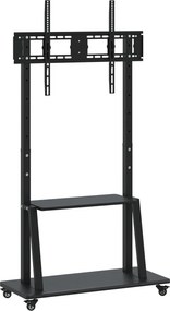 vidaXL görgős TV-állvány 32"-90" képernyőhöz max VESA 800x600 mm 100kg