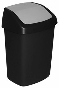 Curver Swing szemeteskosár, fekete, 15 L,  , 15 l