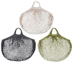 Retró bevásárló táska, szürke