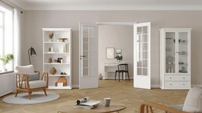 Polcos szekrény, fehér, PARIS 79864