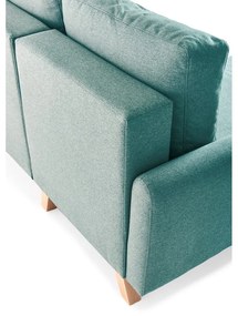 Pop türkiz kinyitható variálható sarokkanapé - Bonami Selection