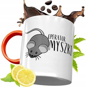 Narancssárga Bögre Informatikus Fejlesztőknek, fényképes nyomtatással