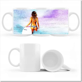 Fotó bögre Szörfös