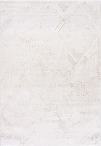 Hera Szőnyeg 200x300 Stílusos Modern Divatos Fényes Krém Bézs w07