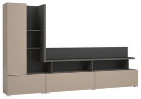 TV asztal/szekrény Orsire (congo + antracit). Akció -17%. 1091889