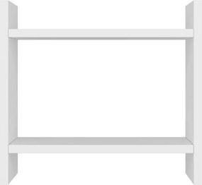 Konyhai fűszertartó polc, fehér, 34x30x10 cm