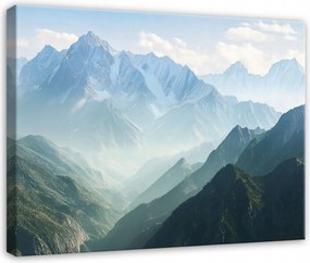 Vászonkép Hegyek Természet Tájkép Nappali Hálószoba Konyha Vászon 120x80