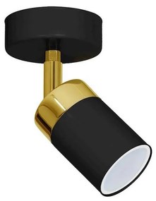 JOKER spotlámpa 1xGU10/25W/230V fekete/arany