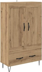 vidaXL Magasfiú fiókkal Artisan tölgy 69,5 x 31 x 115 cm Faanyag