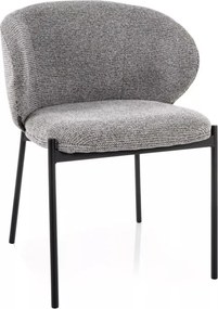 Kioto étkezőszék szürke/fekete